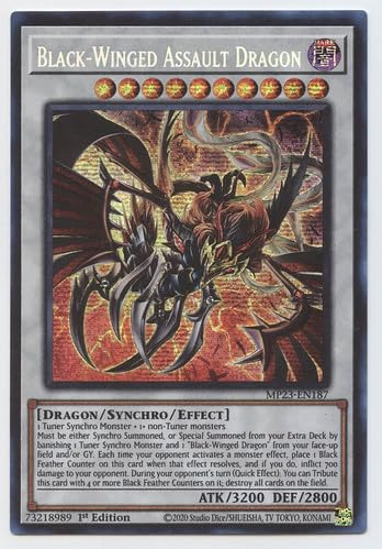 Amazon.com: Black-Winged Assault Dragon - MP23-EN187 - Prismatic